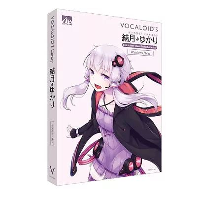 AHS VOCALOID3 Yuzuki Yukari Voice Library V3 DVD Windows Mac Vocaloid Japan NEW • $182.67