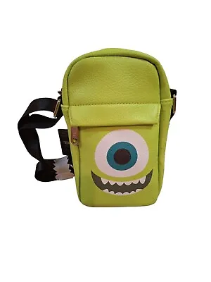 Disney Buckle-Down Monsters Inc Mike Wazowski Eyeball Crossbody Purse Bag NWT • $49.95