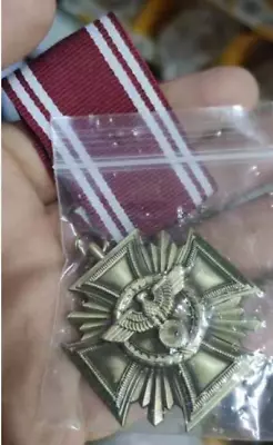 Replica German Cross Badge 10 Age Chapter Blue Medal Cosplay Military Collection • $19.99