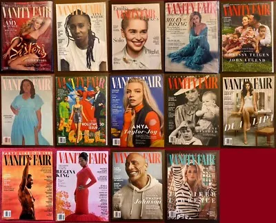 Vanity Fair Magazine Lot - Sold By The Issue - Buy More Save More (up To 40%) • $12.99
