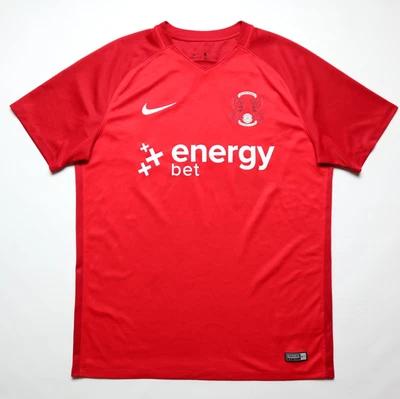 £53.99 • Buy Leyton Orient Fc 2017/2018 Home Football Shirt Soccer Jersey Nike Men’s L Large