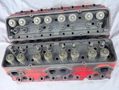 OEM GM 3774692 Cylinder Heads SBC 1960 Small Block Chevy 283 Dated E130 & E190 • $695