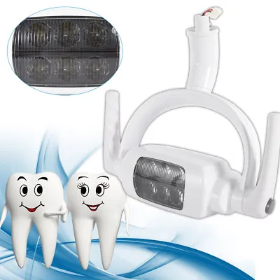 $94 • Buy 6 LED Dental Teeth Lamp Oral Light Induction Unit Operating Light Chair Tool 12V