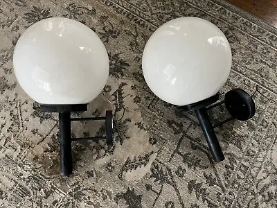 Mid Century Modern Sconces Pair Vintage • $110