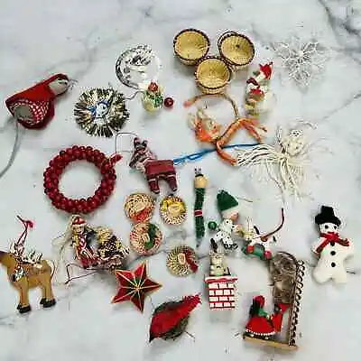 $34.95 • Buy Vintage Christmas Ornaments Lot HUGE