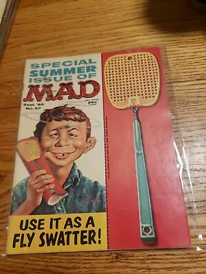 MAD MAGAZINE! SEPTEMBER 1960 #57 Use It As A Fly Swatter • $19.95