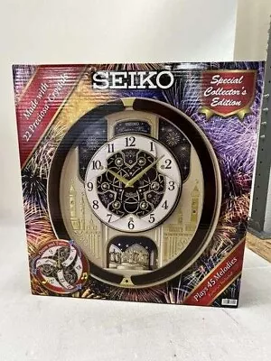 Seiko Melodies In Motion Musical Wall Clock Collectors Edition Sealed In Box • $65