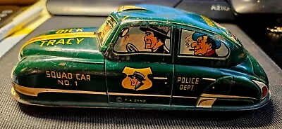 Viintage Dick Tracy Wind Up Car • $35