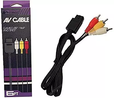 KMD AV Cable For Nintendo SNES N64 And Gamecube (KMD-GC-1330) • $13.73