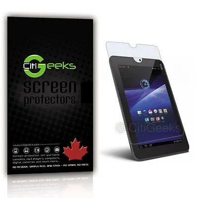 CitiGeeks® Toshiba AT100 Screen Protector Crystal HD Clear Tablet Guard [2-Pack] • $11.65