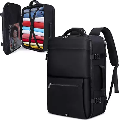 Mochila De Viaje Para Hombres Y Mujeres Laptop 17 Pulgadas Aprobada Para Vuelos • $47.55