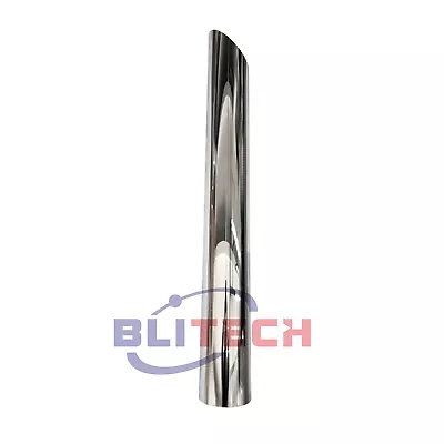 6  OD X 60  Long Mitre Cut Chrome Stack Pipe Exhaust Tube Semi Truck Tailpipe • $169.90