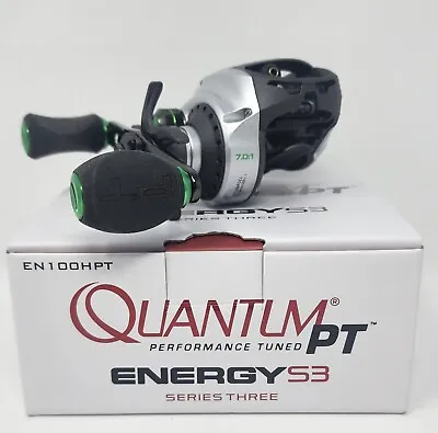 Quantum Pt Energy S3 En100hpt 7.0:1 Right Hand Baitcast Reel • $89.99