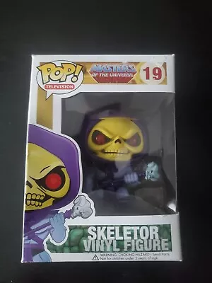 SKELETOR Funko POP #19 Masters Of The Universe With Box! • $12.50