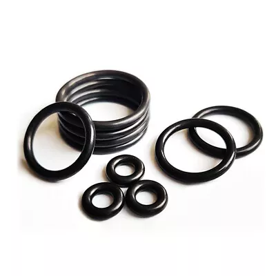 $2.94 • Buy O-Rings 2mm - 178mm ID NBR Nitrile Rubber Oil Resistant Seals 2mm Cross Section 