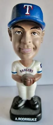 Mlb Texas Rangers Alex Rodriguez Mini Bobblehead Figure 2002 Post Cereal • $2