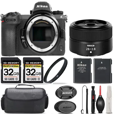 Nikon Z7 II + 28mm F/2.8 Lens + UV Filter + 64GB + Handbag And More! • $2577.99