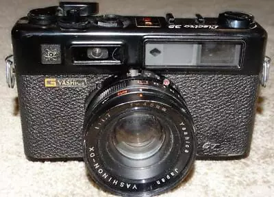 VINTAGE YASHICA G GT CAMERA W/ YASHINON-DX 1:1.7 45mm LENS • $15