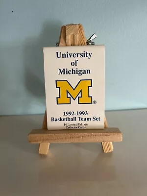 1992-93 Fab Five University Of Michigan Basketball Team Set School Issue • $6.99