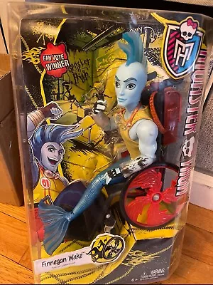 Monster High Finnegan Wake Doll Exclusive Global Fan Vote Winner Boy • $120