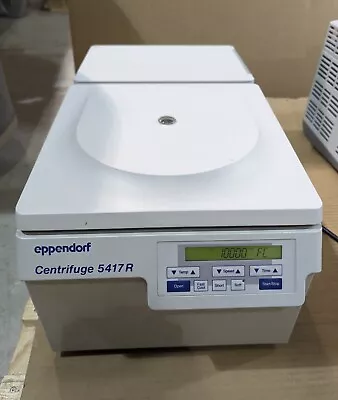 Eppendorf 5417R Refrigerated Centrifuge With FA45-24-11 Rotor & Lid • $1199.99