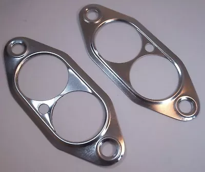 $7.35 • Buy Dual Port Intake Manifold Gaskets Set Of 2 (pair) Volkswagen T1 Bug T2 Bus Ghia 
