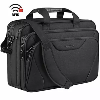 18  Laptop Bag Expandable Briefcase Fits Up To 17.3 Inch Travel Business Large.. • $131.96