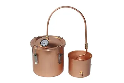 1.5 Gallon Kingsunshine Copper Moonshine Still Boiler Alcohol Water Distiller • $99.99