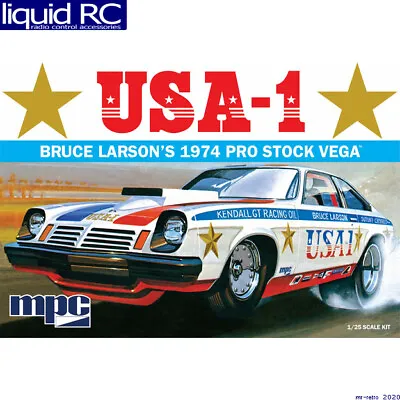 MPC 828 1/25 Bruce Larson USA-1 Pro Stock Vega Plastic Model Kit • $35.67