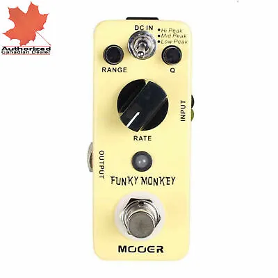 New Mooer Funky Monkey Digital Auto Wah Micro Guitar Effects Pedal True Bypass • $60.70