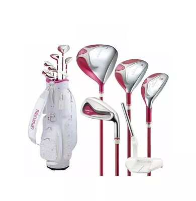 Ladies Maruman Golf MAJESTY VERITY VIP 8pcs W1W5U5I7I9PWSWPT With Bag L • $750