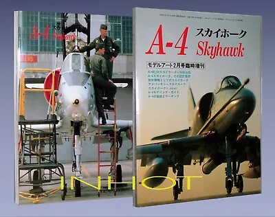 A-4  SKYHAWK  Model Art Special No. 346  1990  **UNUSED COPY**    FREE SHIP • $64.95