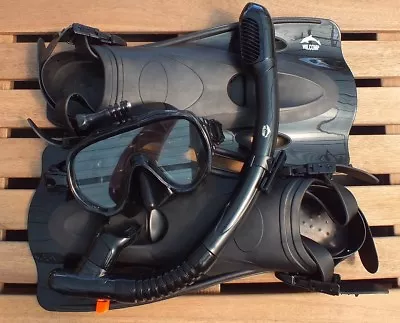 $56.95 • Buy GoPro Snorkeling Diving Set WIL-SS-32B With GoPro Mask - Dry Snorkel - Fins 