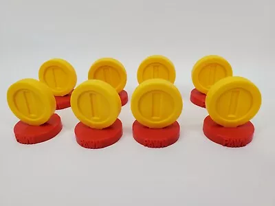 Super Mario Brothers Chess 2009 Piece Replacement PARTS Pawn Coin Set • $8