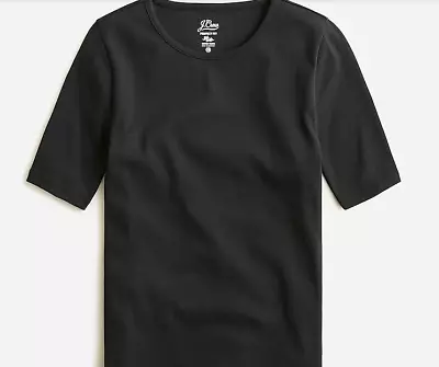 NEW NWT J. Crew Slim Perfect Fit T Shirt Size: XXS  Color: Black • $19.99