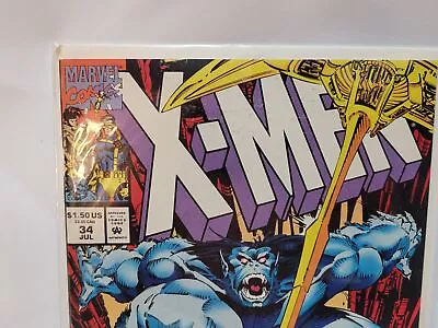 Comic Book X Men July Number 34 Comic Book Marvel Comics 1994 • $9.99
