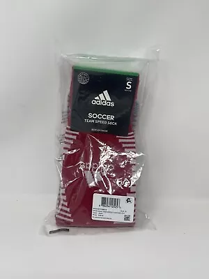 Adidas Team Speed Red Soccer Socks Size Small • $9.99