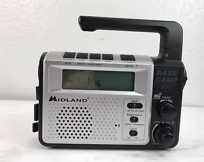 Midland Base Camp Radio XT511 - No Mic No Power Cord - WORKS • $58