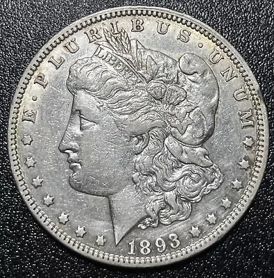 1893-O Morgan Silver Dollar Silver Coin XF Details Extra Fine Key Date Coin • $598