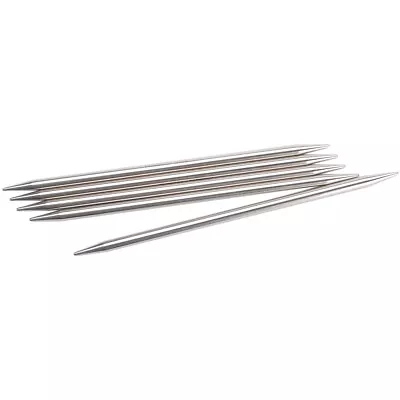 ChiaoGoo Double Point Stainless Steel Knitting Needles 6  5/Pkg-Size 2.5/3mm • $13.12