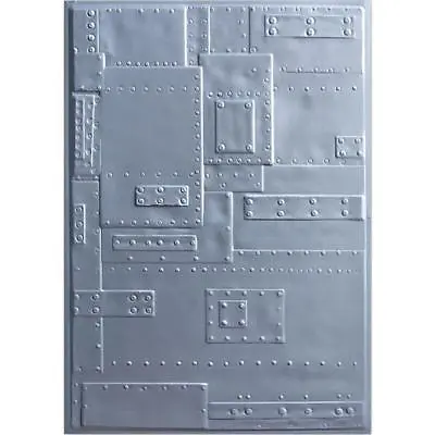 £6.99 • Buy Sizzix 3D Texture Fades Embossing Folder By Tim Holtz - Foundry 662717