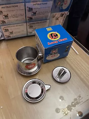 Stainless Steel Vietnam Vietnamese Coffee Simple Drip Filter Maker. • $5.99