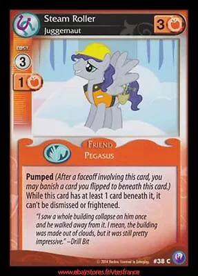 $1.07 • Buy My Little Pony TCG - Steam Roller, Juggernaut #38 / CN
