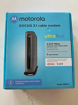 Motorola MB8600 DOCSIS 3.1 Cable Modem Cox Xfinity • $6.75
