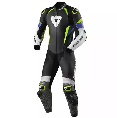 Revit Motorcycle Suit Motorbike Suit Cowhide Leather Bikers Racing Suit • $279