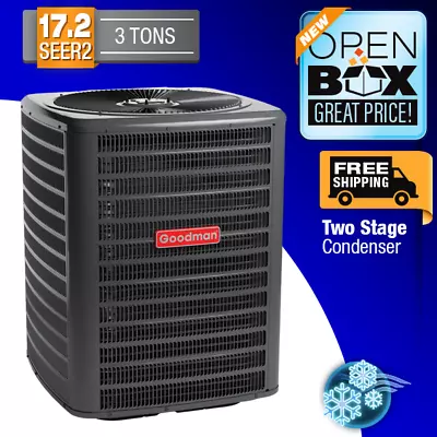 3 Ton 17.2 SEER2 Goodman Two Stage Air Conditioner Condenser Unit GSXC7 Open Box • $2582.10