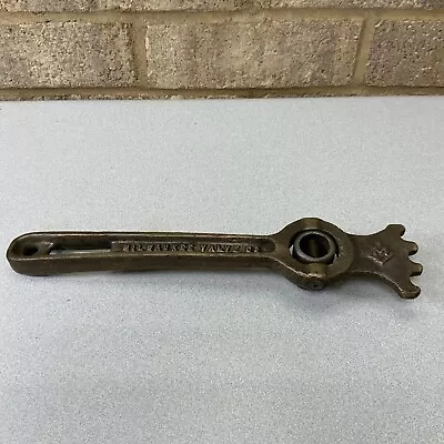 Vintage  MILWAUKEE Valve Co. Brass Non-sparking Wrench 1/2” Square • $12.50