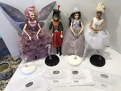 Disney Nutcracker Four Realms Sugar Plum Fairy Clara Ballerina Barbie Doll Set • $149.99