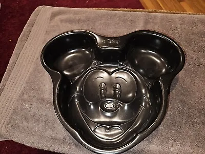 DISNEY Mickey Mouse Face Baking Mold Cake Pan 8.5” X 10.5” • $15.49