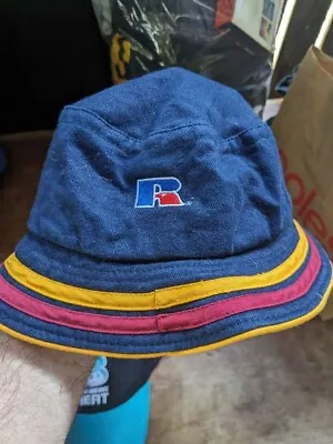 Brisbane Lions Afl Bucket Hat Retro Vintage Vfl • $20